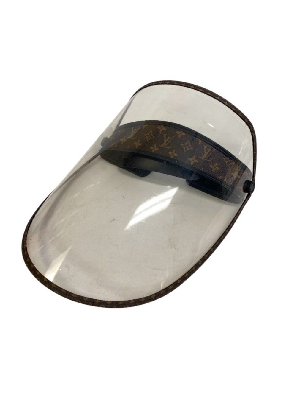 Louis Vuitton Beige LV Shield Face Transparent Shoulder Bag